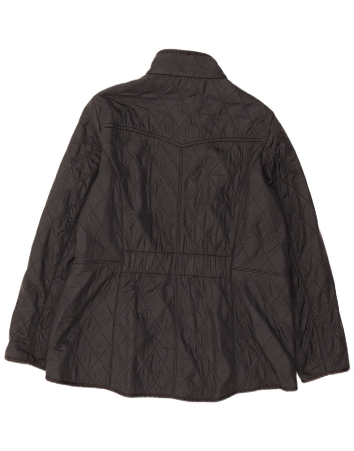 Damska pikowana kurtka Barbour UK 20 2XL czarna