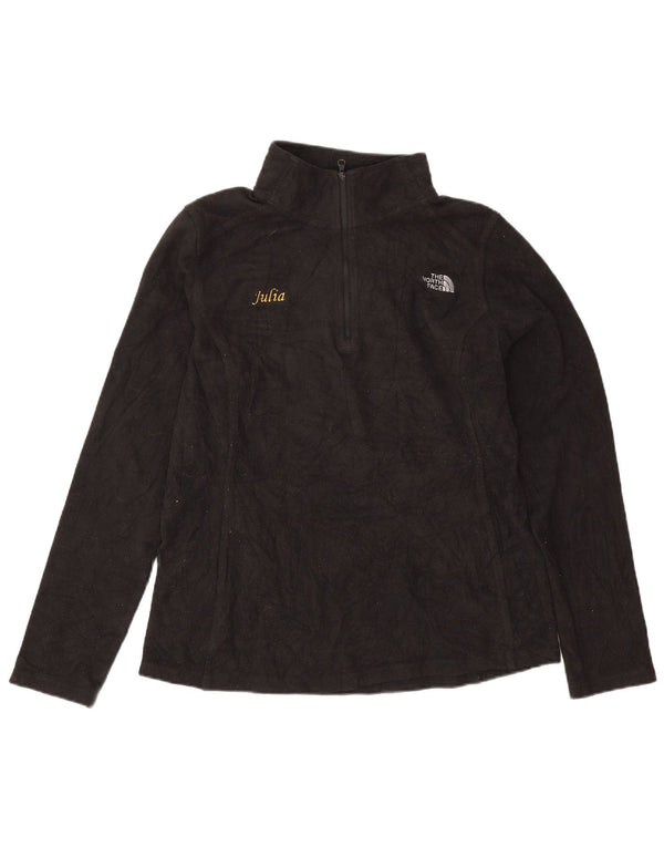 Damski sweter polarowy The North Face Graphic UK 14, średni czarny sportowy