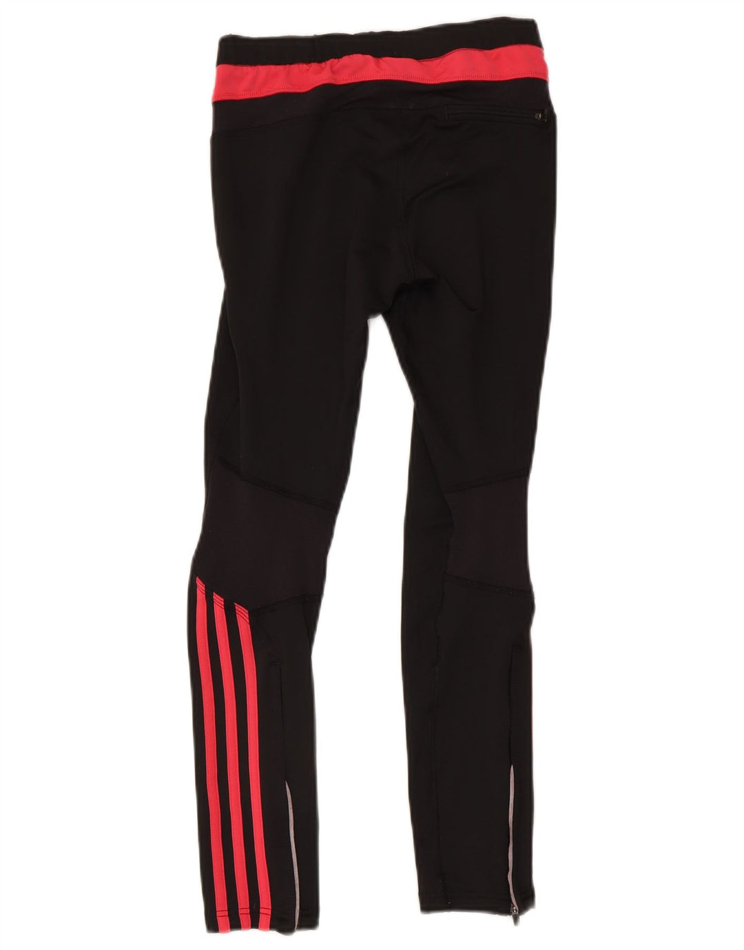 Legginsy damskie Adidas UK 12, średni czarny poliester z blokami kolorów