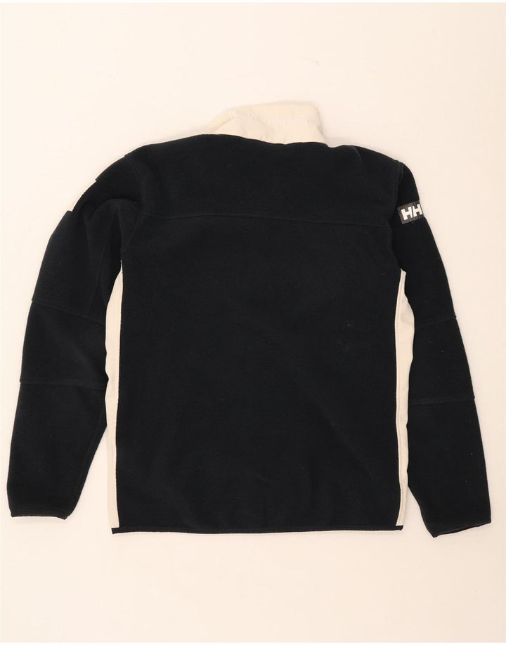 Męska kurtka polarowa Helly Hansen UK 42 XL, granatowa, z poliestru w blokach kolorów