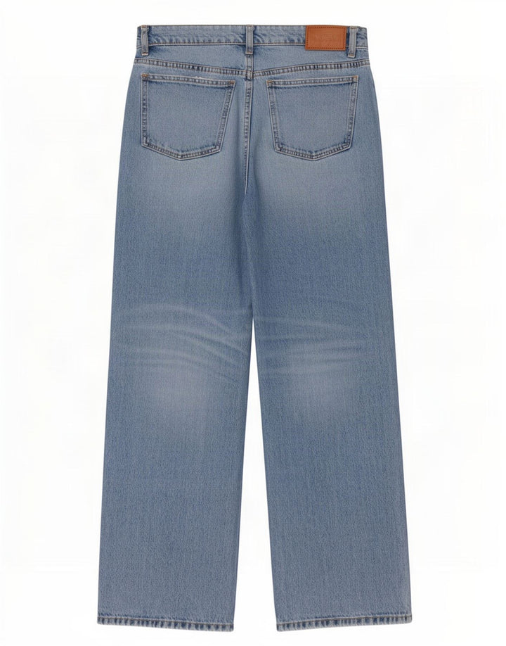 Damskie proste dżinsy Zara EU 36 XS W26 L29 Niebieskie