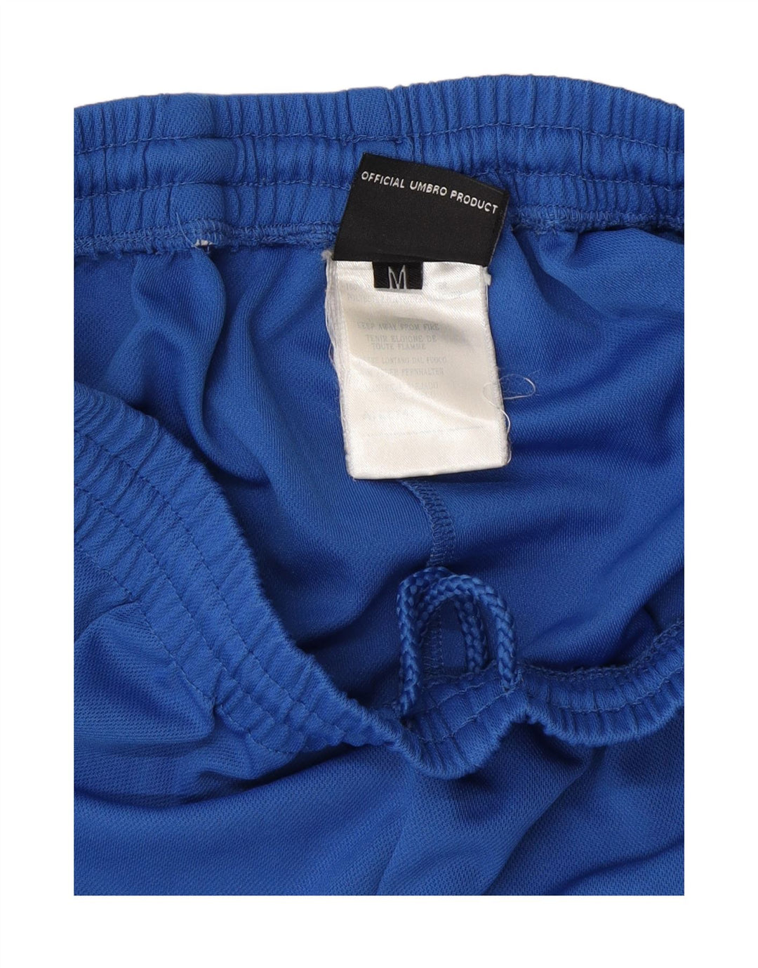 UMBRO Mens Sport Shorts Medium  Blue Colourblock Polyester Vintage Umbro and Second-Hand Umbro from Messina Hembry 