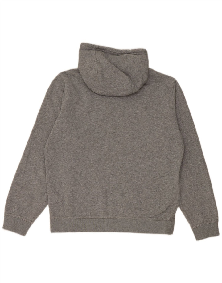 Męski sweter z kapturem Nike Graphic, średnioszary, bawełniany