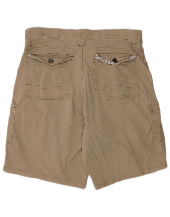 Damskie spodenki cargo LEE US 14 XL W34 beżowa bawełna