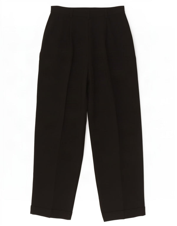 Spodnie garniturowe Marks & Spencer St. Michael UK 10 Small W26 L27 Czarne