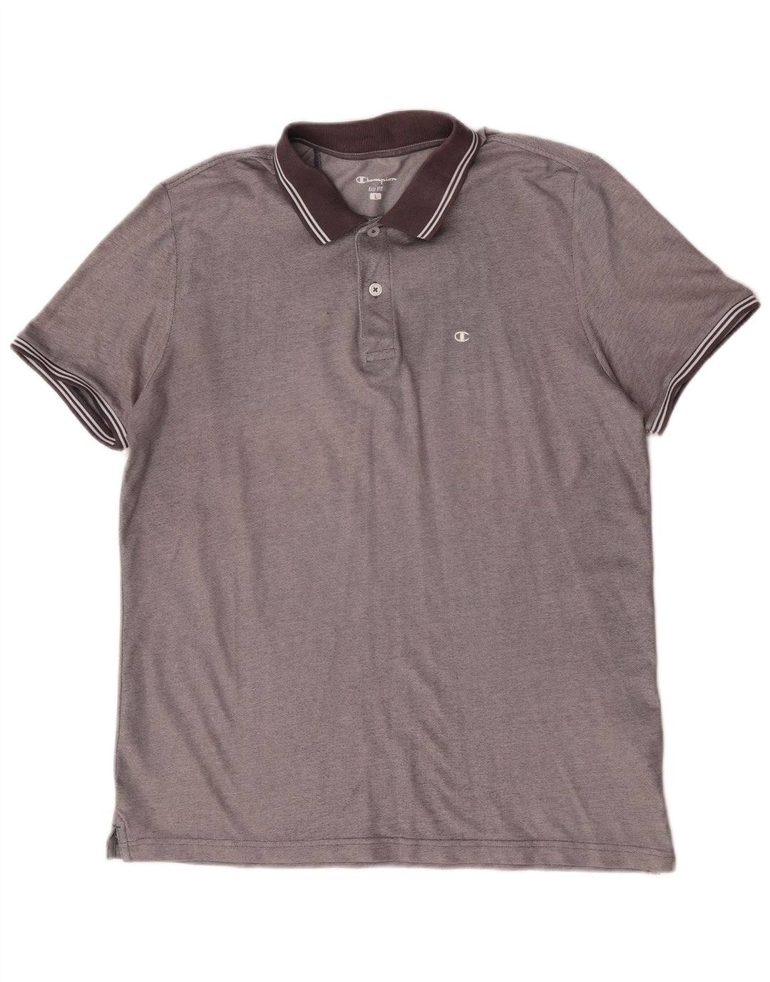 Męska koszulka polo Champion Easy Fit, duża, szara