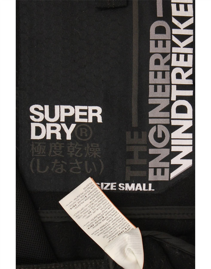 Męska kurtka przeciwdeszczowa Superdry The Windtrekker UK 36 Small Black Colorblock