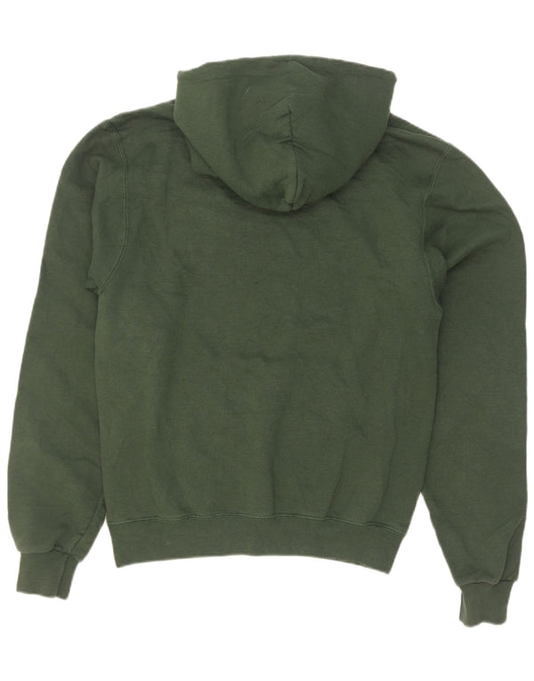 Męski sweter z kapturem Champion Graphic, mały, zielony, bawełniany
