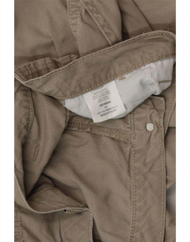 WRANGLER Mens Cargo Shorts W42 2XL Beige Cotton Vintage Wrangler and Second-Hand Wrangler from Messina Hembry 