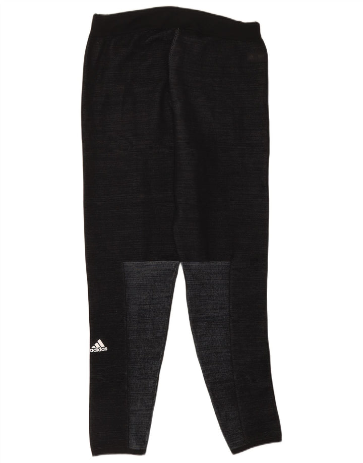 Damskie spodnie dresowe Adidas UK 14, duże, czarne