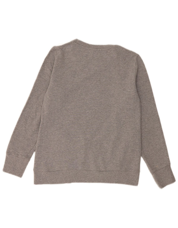 Damska bluza Adidas Jumper UK 12/14 Średnia szara bawełna