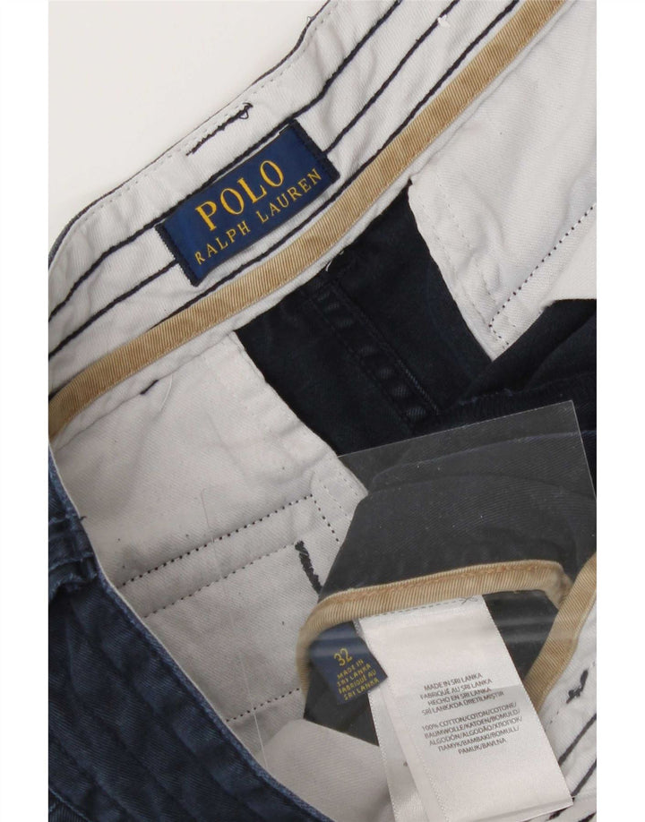 Męskie spodenki cargo Ralph Lauren W32 Średni granatowy, bawełniany