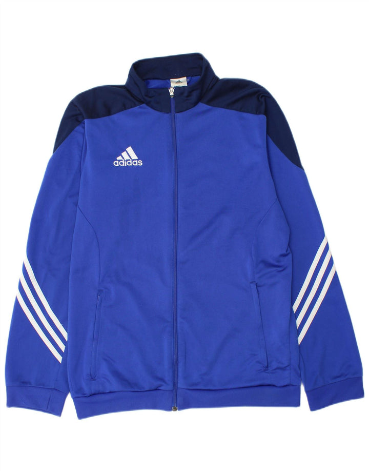 Adidas Męska bluza dresowa Top Jacket Medium Blue Colorblock Poliester