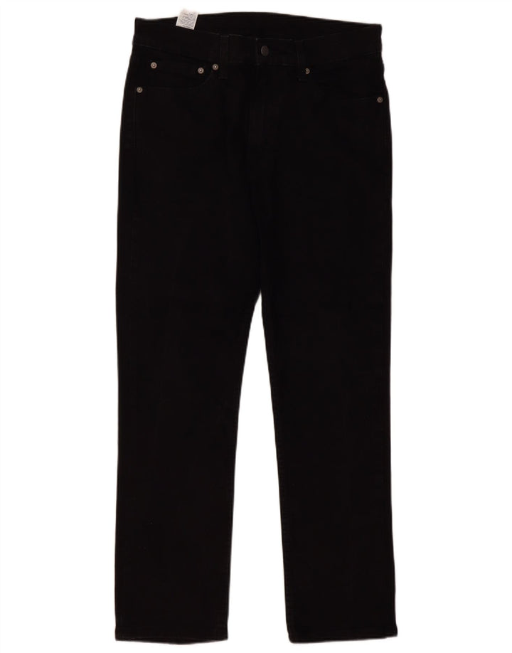 Męskie jeansy Levi's 511 Slim W32 L30 Czarna bawełna