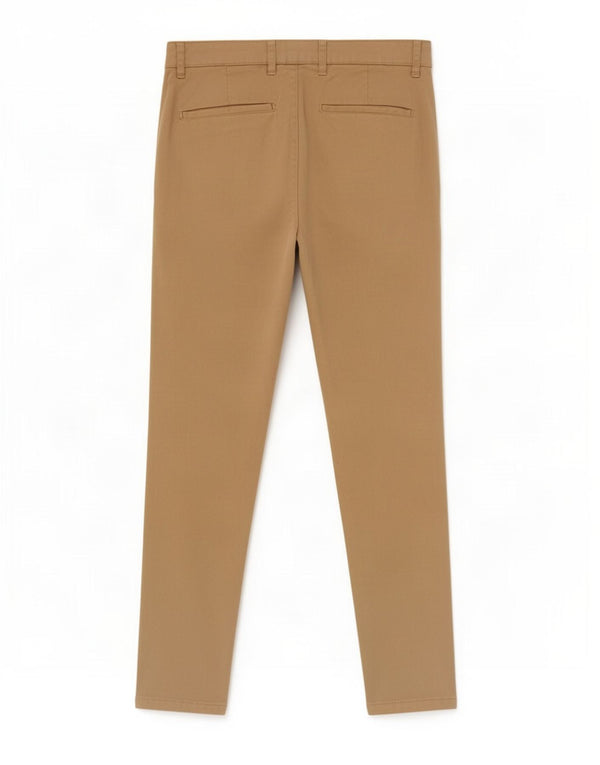 Spodnie męskie Zara Skinny Chino EU 42 Large W32 L29 Beżowa bawełna