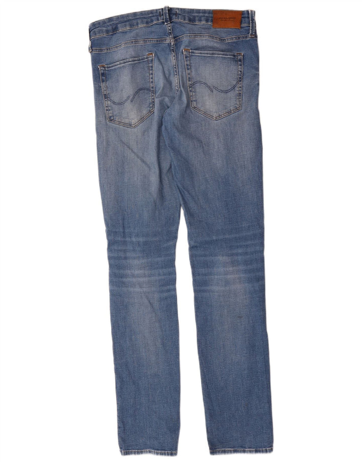Męskie jeansy Jack & Jones GLENN Slim W32 L34 Niebieska bawełna