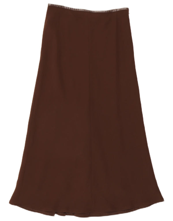 Damska spódnica maxi Luisa Spagnoli IT 44 Medium W30 Brązowy poliester