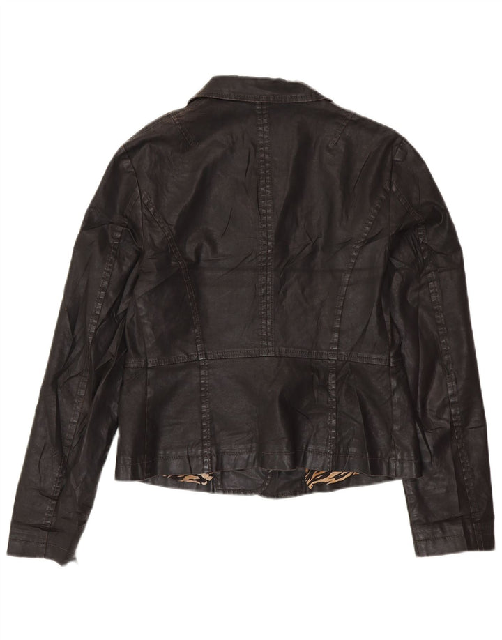 Damska marynarka GUESS BY MARCIANO, zapinana na 3 guziki, IT 46, duża, czarna