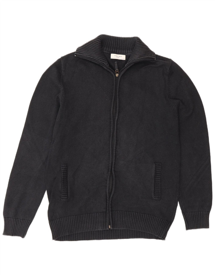 Męski sweter rozpinany Zara XL, czarny