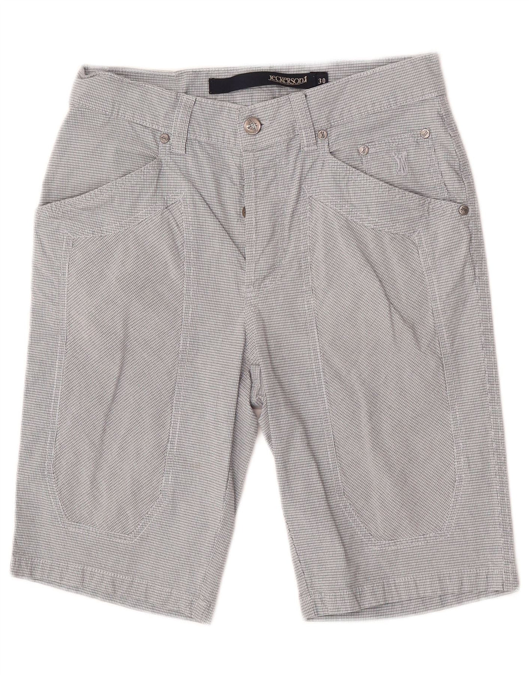 Męskie szorty Jeckerson Bermuda W30 Medium Blue Box Cotton