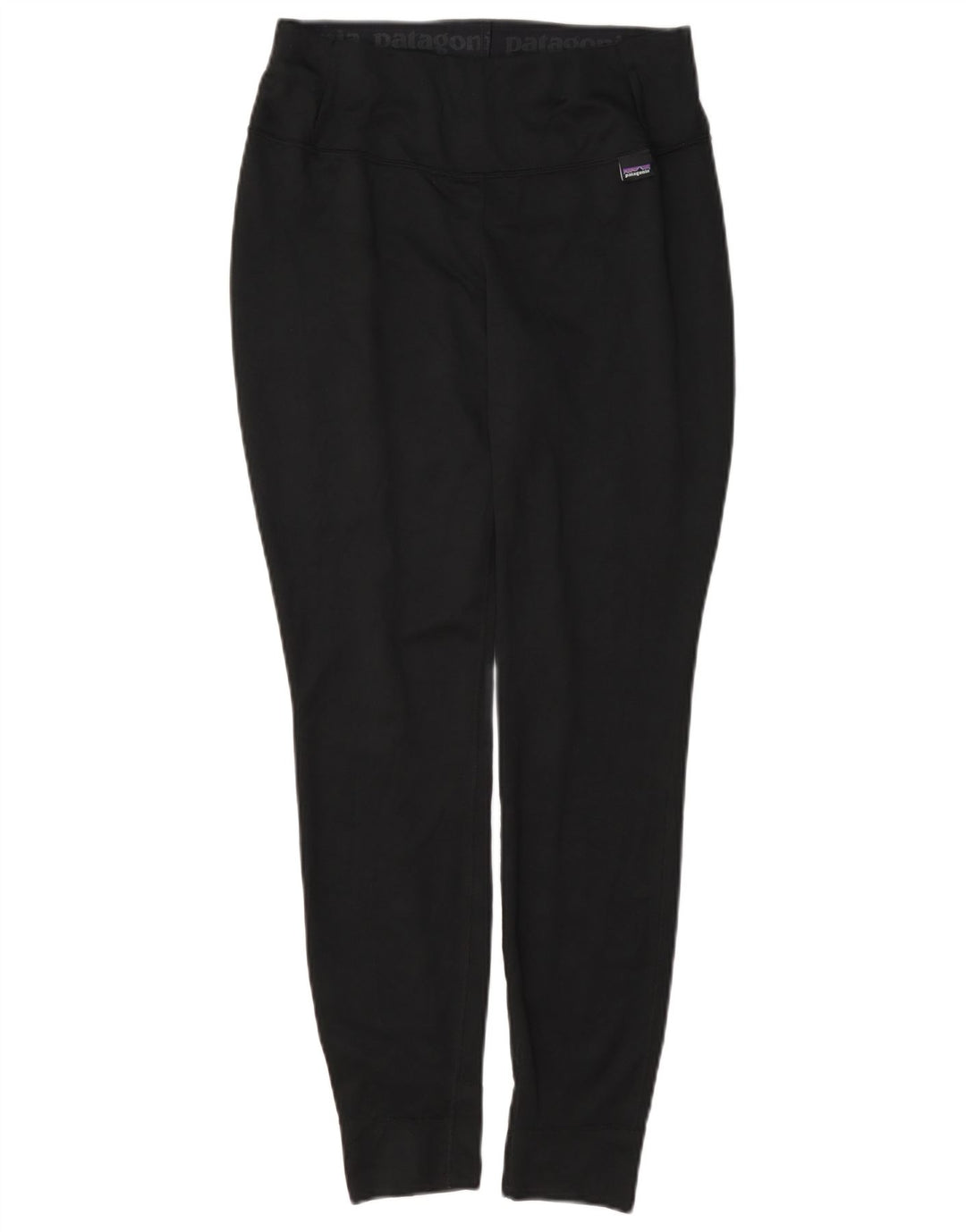 Legginsy damskie Patagonia UK 10, małe, czarne, poliestrowe