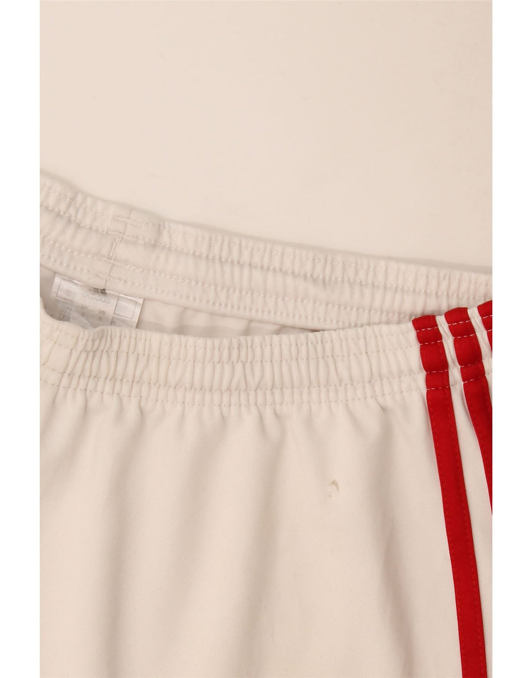 Męskie spodenki sportowe ADIDAS Aeroready, małe, białe, poliestrowe