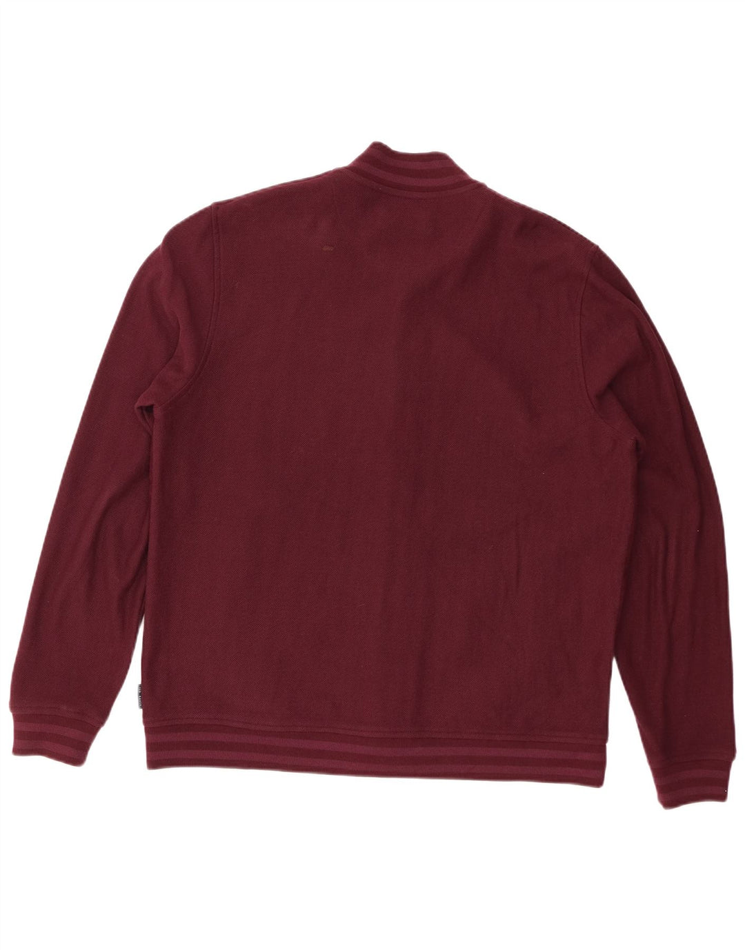 Damska kurtka dresowa Ted Baker, rozmiar 5 XL, bordowy poliester