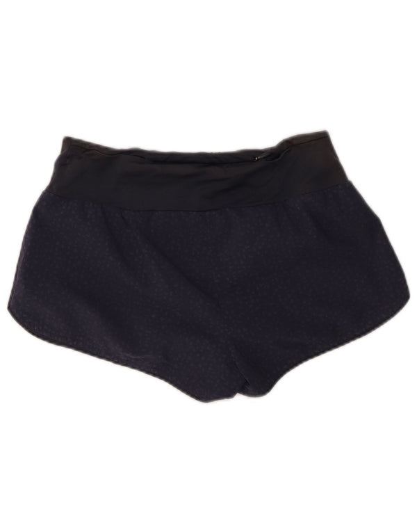 Spodenki sportowe Adidas damskie Climalite UK 4/6 XS granatowe w cętki