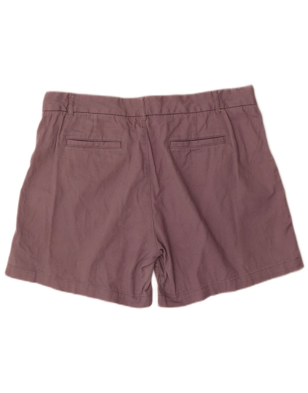 Damskie spodenki Chino Fat Face UK 16 Large W36 Fioletowa bawełna