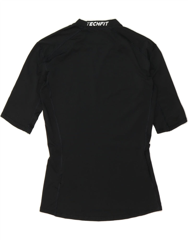 ADIDAS Womens Climalite T-Shirt Top UK 14 Medium Black Polyester Vintage Adidas and Second-Hand Adidas from Messina Hembry 