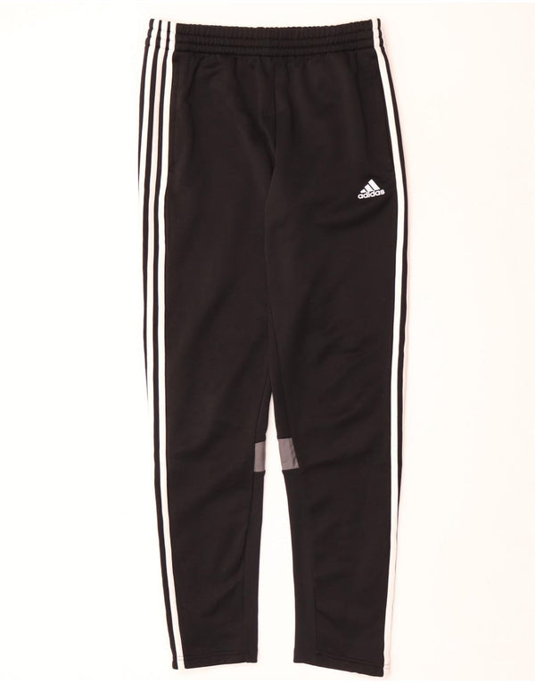 Chłopięce spodnie dresowe Adidas Aeroready 15-16 lat, czarne, z blokami kolorów