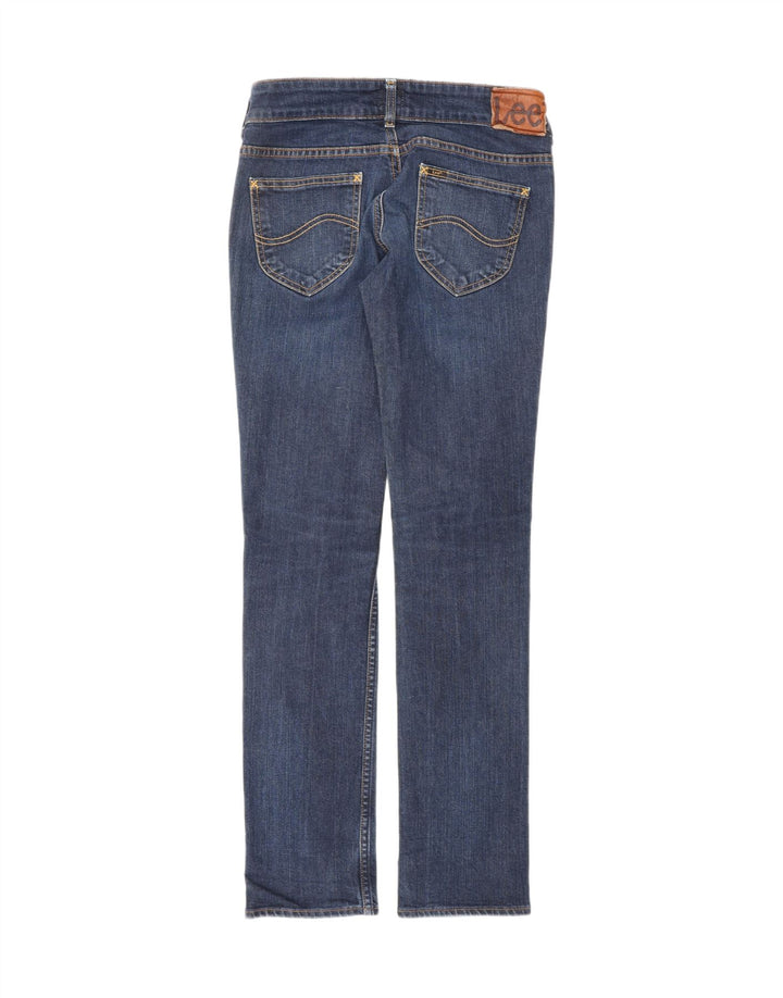 LEE Womens Amy Slim Jeans W29 L33 Navy Blue Cotton Vintage Lee and Second-Hand Lee from Messina Hembry 