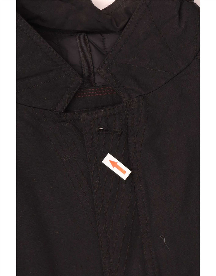 Męska kurtka użytkowa Massimo Dutti UK 44 2XL Czarny nylon