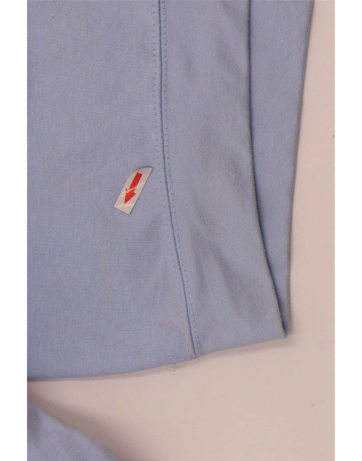 Damski sweter typu Crop Oversize Zara UK 10, mały, niebieski poliester