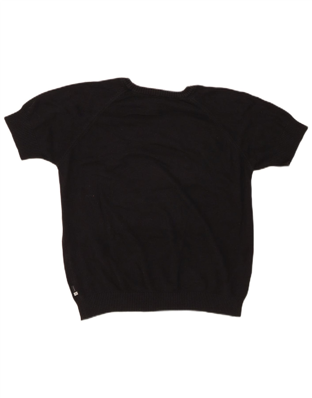 Damski sweter CALVIN KLEIN z okrągłym dekoltem UK 16, duży, czarny