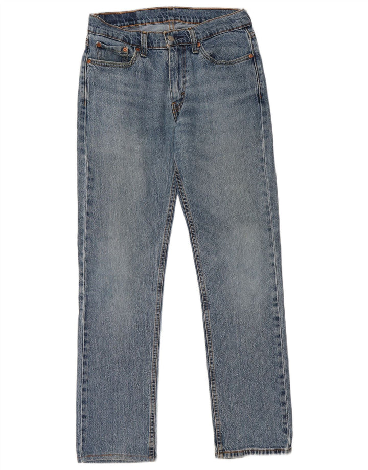 Męskie jeansy Levi's 514 Straight W30 L32 Niebieskie bawełniane