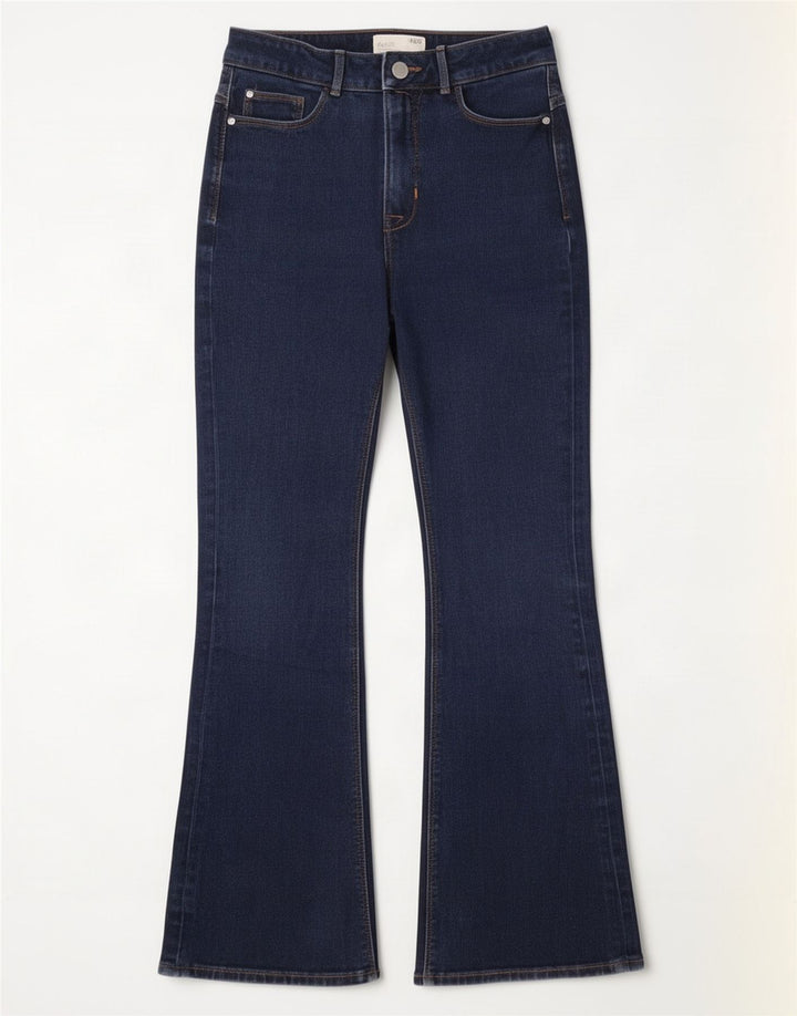 Dżinsy damskie Marks & Spencer Magic Flared UK 10 Small W26 L26 Granatowe