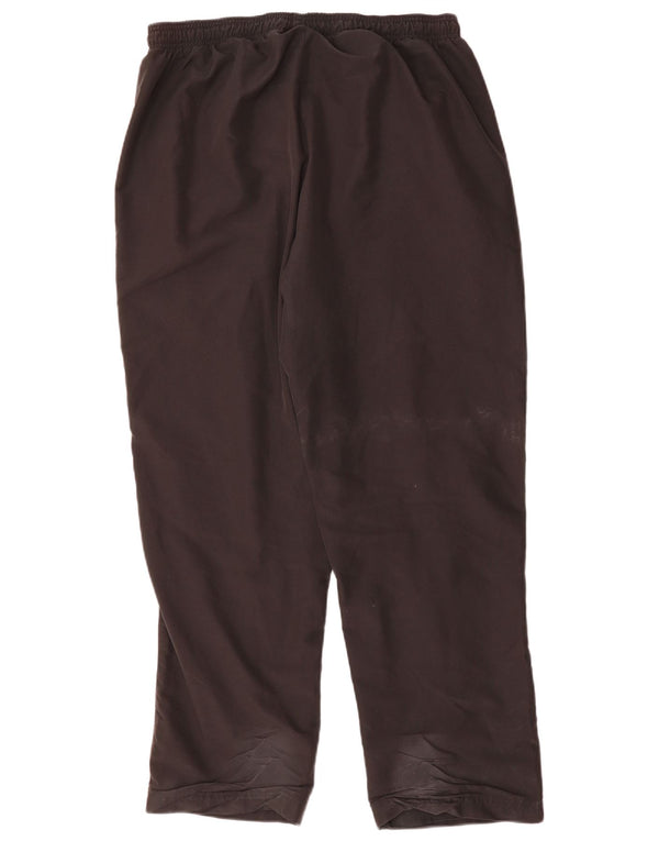 Męskie spodnie dresowe ADIDAS XL, czarne, poliestrowe