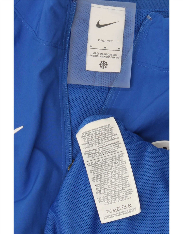 Męska kurtka dresowa Nike Dri Fit Graphic w kolorze średnioniebieskim