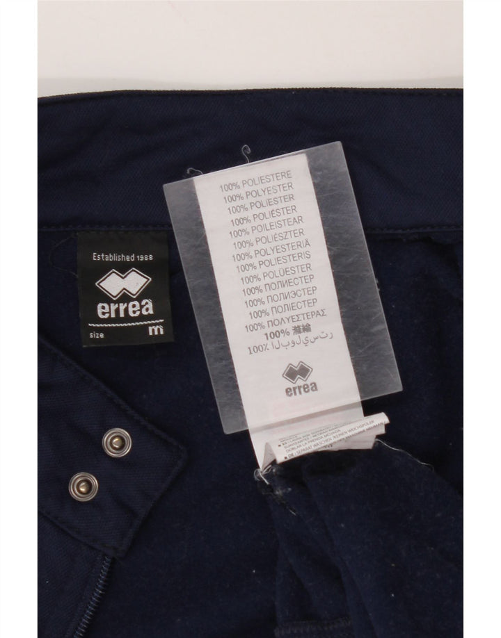 Męska kurtka dresowa ERREA w średnie granatowe paski