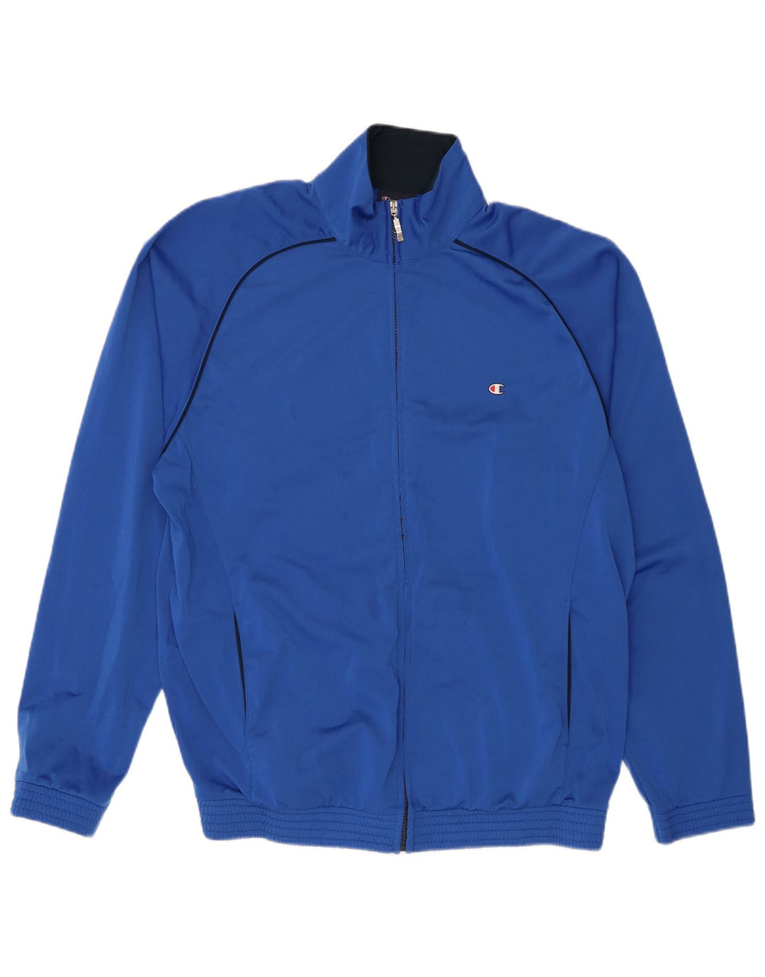 Męska kurtka dresowa Champion 2XL, niebieski poliester