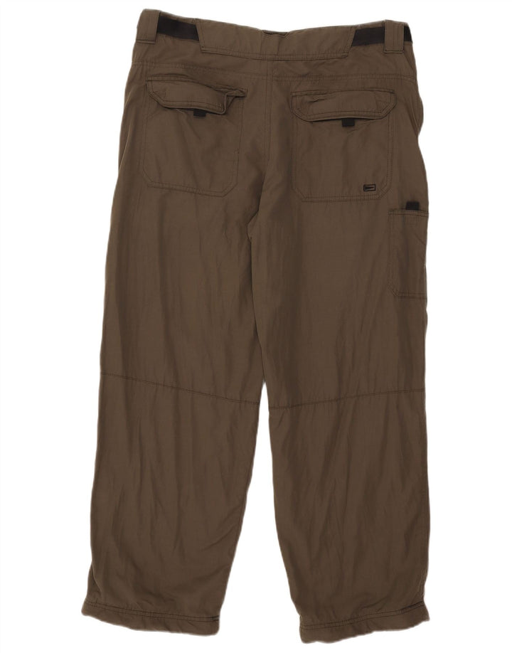 Męskie spodnie cargo Marks & Spencer Blue Harbor Straight Cargo W36 L29 Khaki