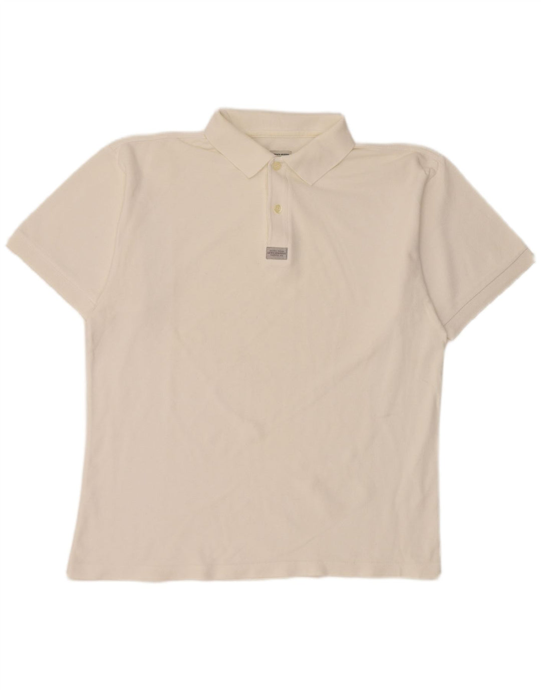 Męska koszulka polo Levi's, duża, biała