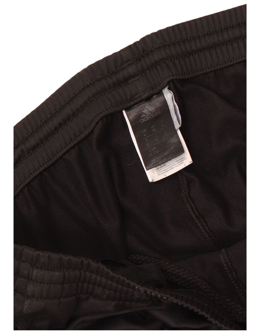 Męskie spodnie dresowe Adidas XL, czarne, poliestrowe