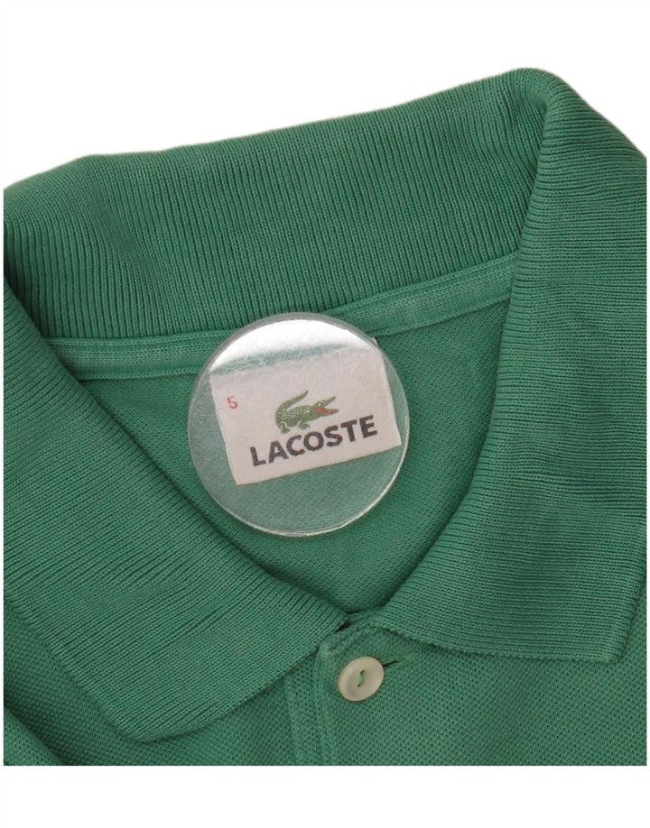 Męska koszulka polo Lacoste, rozmiar 5, duża, zielona