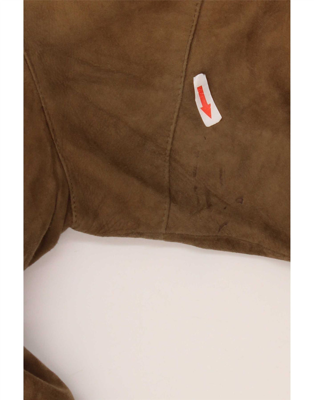 Vintage męska kurtka bomber zamszowa UK 38 średni beż