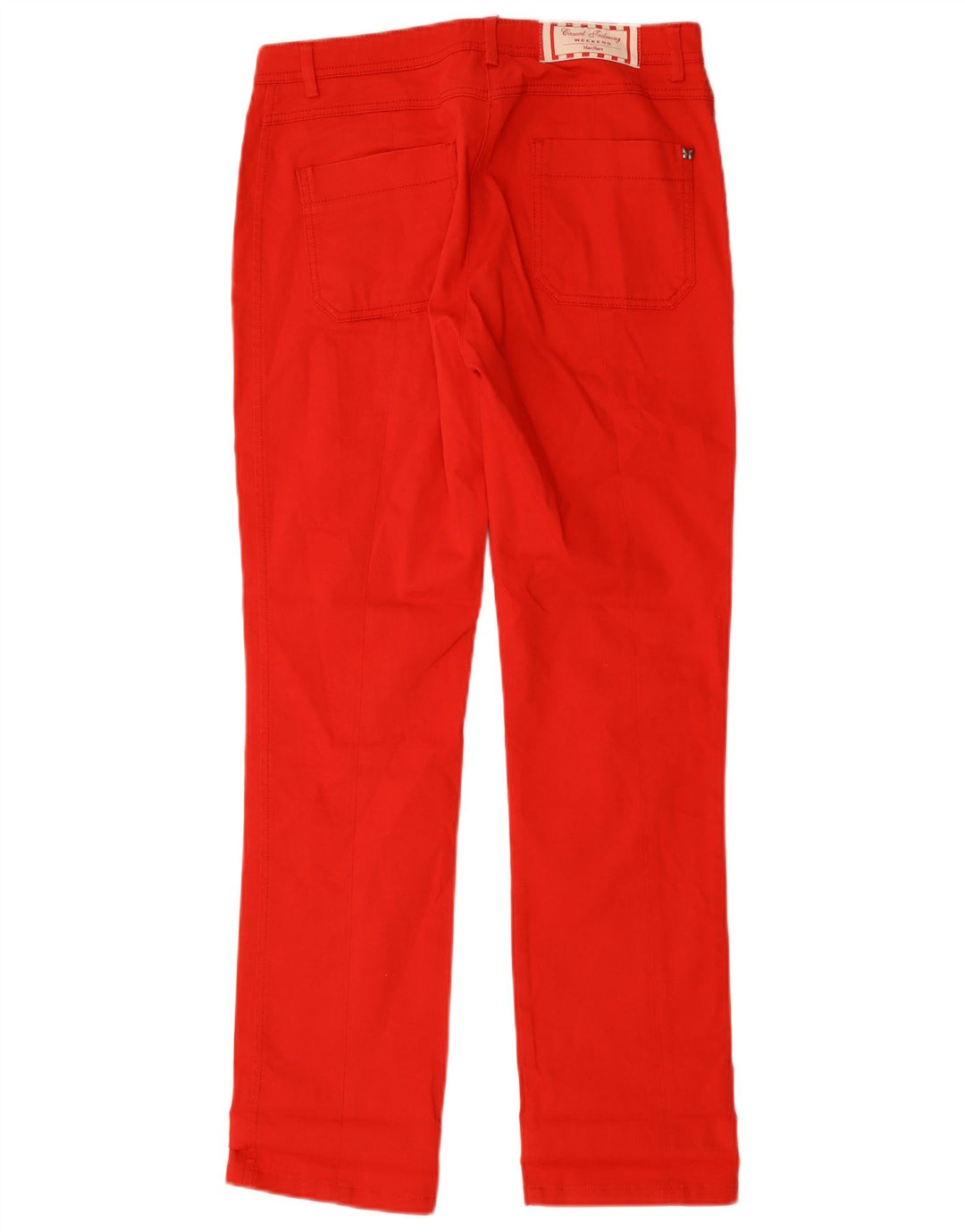 Spodnie damskie Max Mara Weekend Slim Casual UK 12 Medium W32 L30 Czerwone