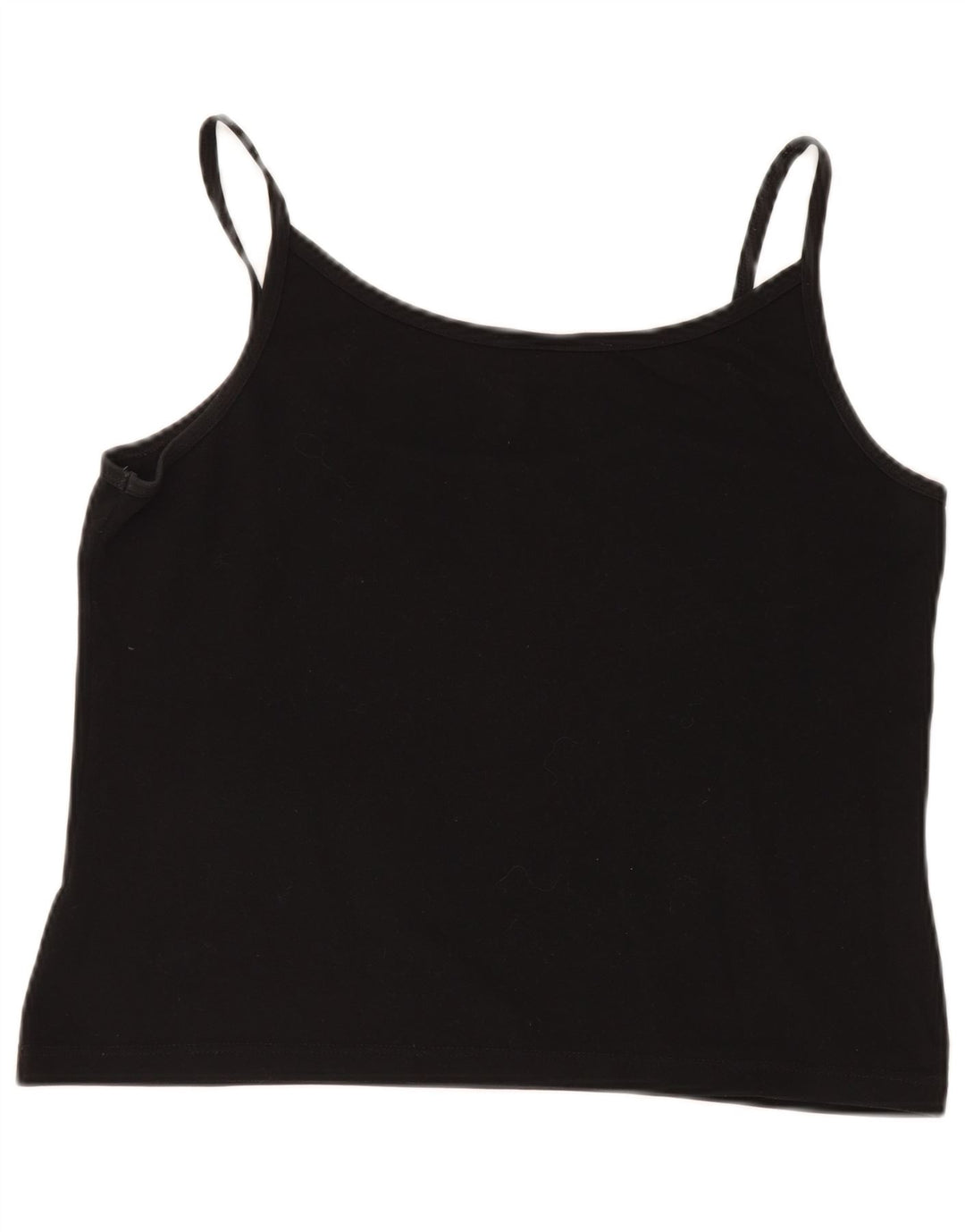 Top damski Lacoste na ramiączkach, rozmiar 48 XL, czarna bawełna