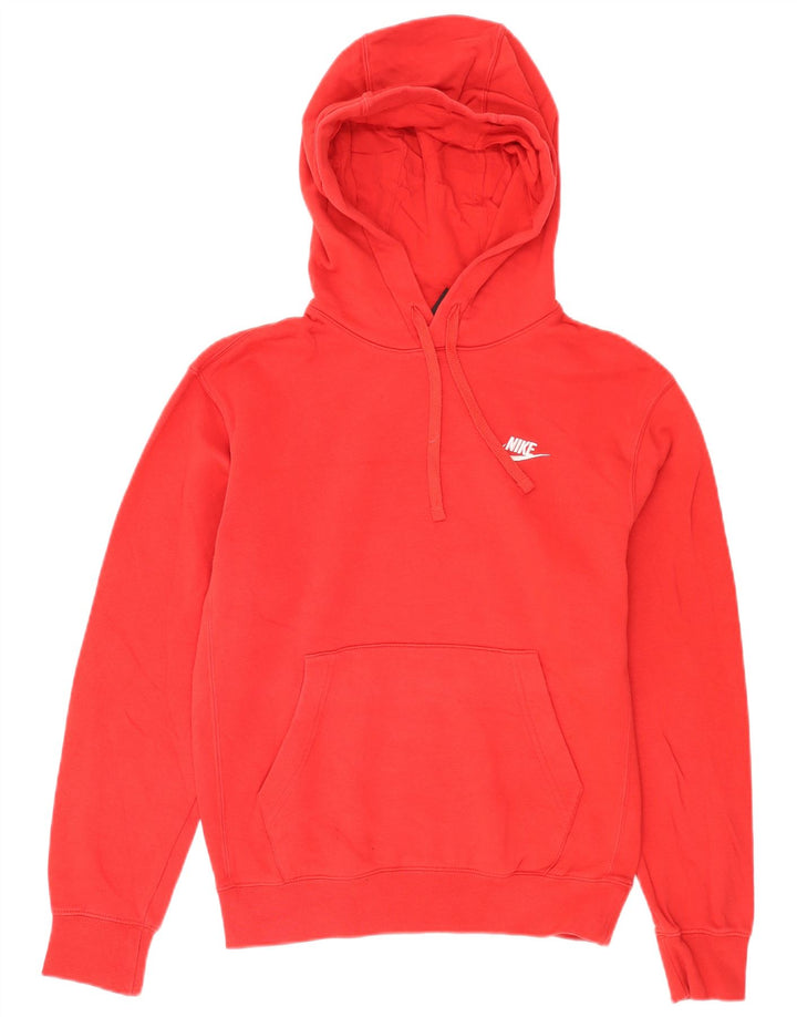 Męska bluza z kapturem Nike XS, czerwona, bawełniana