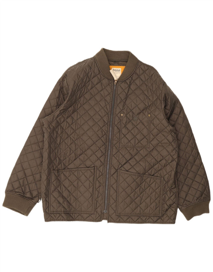 Męska pikowana kurtka Timberland UK 44 2XL Khaki Nylon